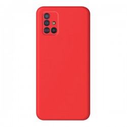 Galaxy S24 Ultra- Coque-Silicone-Rouge