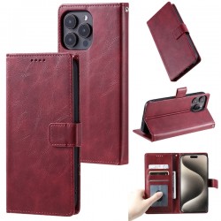 Galaxy S24 Ultra- Etui-Protection totale-bordeaux