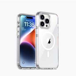 Iphone 15 Pro- Coque transparente magsafe