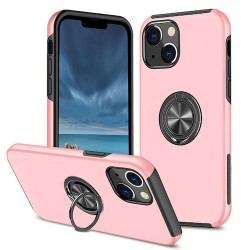 Iphone 15 Pro Max- Coque anti choc-anneau-rose