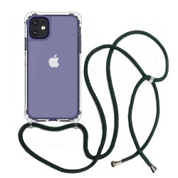 Iphone 15 - Coque transparente - Cordon