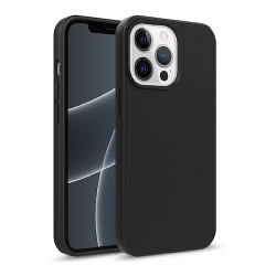 Iphone 15 - Coque silicone noir