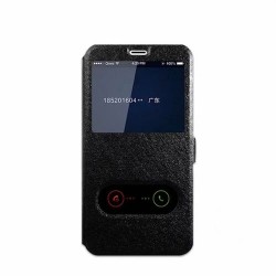 Iphone 11 Pro Max - Etui-Fenêtre-Noir