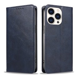 Etui - Housse-Fermeture magnétique-Bleu Marine