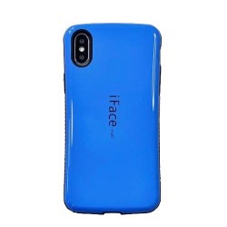 Iphone X - XS - Coque-Robuste-Bleu