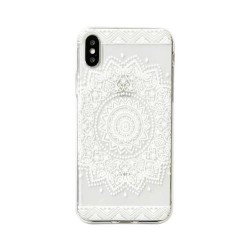 Iphone X - XS - Coque-Silicone-Broderie