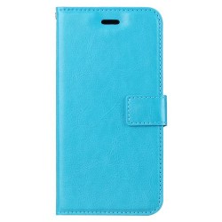 Iphone X - XS - Etui-Portefeuille-Bleu