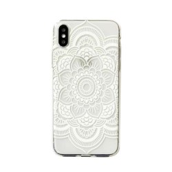 Iphone XS Max - Coque-Silicone-Broderie