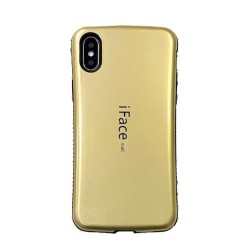 Iphone XS Max - Coque-Robuste-Doré