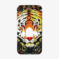 Iphone XS Max - Coque-Silicone-Tigre