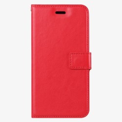 Iphone XS Max - Etui-Portefeuille-Rouge