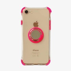 Iphone 8-7-SE2020/21/22-Coque transparente anneau