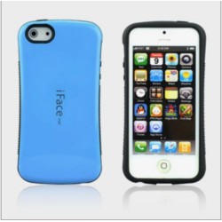 Iphone SE - 8 - 7 - Coque-Robuste-Iface-Bleu