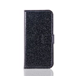 Iphone SE - 8 - 7 - Etui-Brillant-Noir