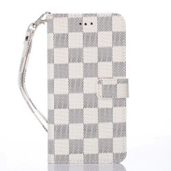 Iphone 8 - 7 - SE2020/21/22-Etui-Portefeuille-carré blanc