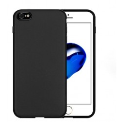 Iphone 8 plus - 7 plus - Coque-Silicone-Noir