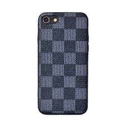 Iphone 8 plus - 7 plus - Coque-Carrés-Gris