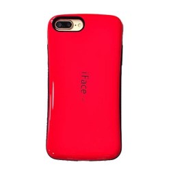 Iphone 8 plus - 7 plus - Coque-Robuste-Iface-Framboise