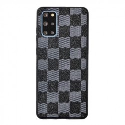 Galaxy S20 - Coque-Carrés-Gris