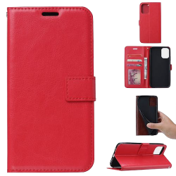 Galaxy S20 plus - Etui-portefeuille-Rouge