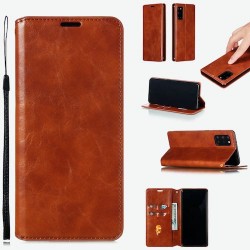 Galaxy S20 plus - Etui-Protection totale-Marron