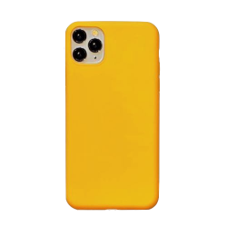 Iphone 11 - Coque en silicone-Jaune