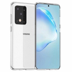 Galaxy S20 ultra - Coque silicone-transparente