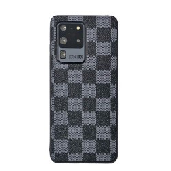 Galaxy S20 ultra - Coque-Carrés-gris