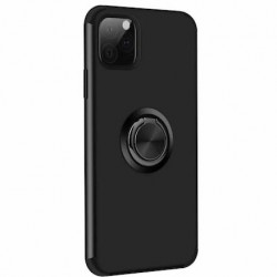 Coque Iphone 12 Pro Max - anti choc-Anneau-Noir