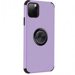 Iphone 12 Pro Max - Coque anti choc-Anneau-Mauve