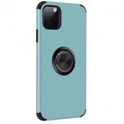 Iphone 12 Pro Max - Coque anti choc-Anneau-Vert turquoise