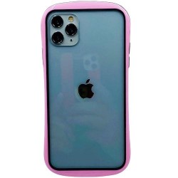 Iphone 11 Pro Max - Coque-Plexiglass-Bord rose