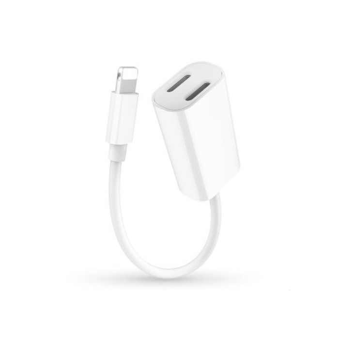 adaptateur iPhone 12 Max-chargement et écoute simultané-Lightning.