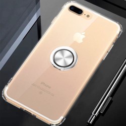 Iphone 8 plus - 7 plus - Coque-Anneau-Transparent