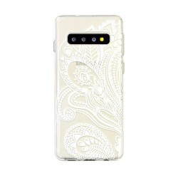 Galaxy S10 - Coque silicone-broderie
