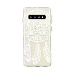 Galaxy S10 - Coque silicone-broderie-attrape rêve