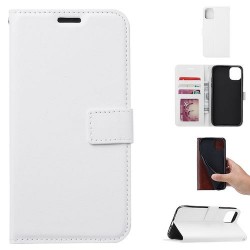 Iphone 12-12 Pro - Etui-portefeuille-Blanc