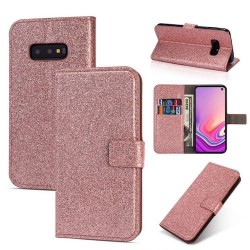 Galaxy S10 - Etui strass incrusté-Saumon