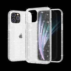 Iphone 12 mini - Coque dur-Brillant-Transparent