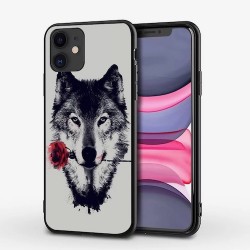 Iphone 12 mini - Coque loup