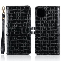 Iphone 12 mini - Etui protection totale-Noir croco