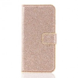 Iphone 12 mini - Etui-Brillant-Doré