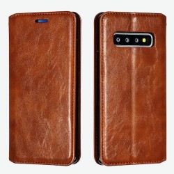 Galaxy S10 Plus - Etui protection totale-Marron